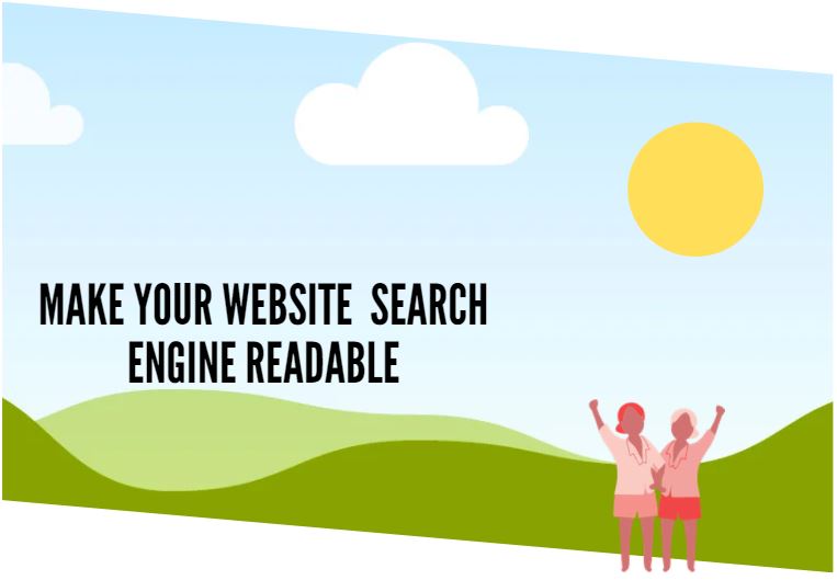 Make your webstie search engine readable landscape